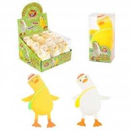 Игрушка-антистресс "СЧАСТЛИВЫЙ ГУСЬ", 13,7 см, ассорти 2 цвета, JOLLY JOT (ДЖОЛЛИ ДЖОТ), 665804