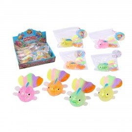 Игрушка-антистресс "РЫБКА", 11 см, ассорти 4 цвета, дисплей, JOLLY JOT (ДЖОЛЛИ ДЖОТ), 665813