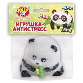 Игрушка-антистресс "ПАНДА", 6 см, дисплей, JOLLY JOT (ДЖОЛЛИ ДЖОТ), 665815