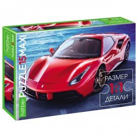 Пазл картонный MAXI 15 элементов АССОРТИ, 220х330 мм, HATBER