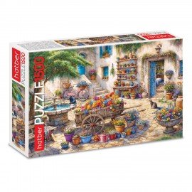 Пазл картонный 1500 элементов АССОРТИ, 670х480 мм, HATBER