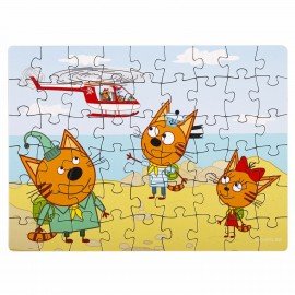 Пазлы картонные 54 элемента, "Лицензионные сюжеты", КОМПЛЕКТ 20 шт., поле 17,5х13 см