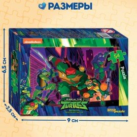 Пазлы картонные 54 элемента "Лицензионные сюжеты", КОМПЛЕКТ 30 шт., поле 17,5х13 см