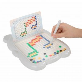 Мозаика магнитная развивающая для детей "Медвежонок", стилус, 101 магнит, 10 карточек, BAMBOX, 665891