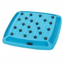 Игра настольная логическая "Магнитный бой", 36 магнитов, доска 28*28 см, ЗОЛОТАЯ СКАЗКА, 665895