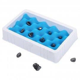 Игра настольная логическая "Магнитный бой" 3D, 20 магнитов, игр поле 22х12см, ЗОЛОТАЯ СКАЗКА, 665896