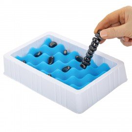 Игра настольная логическая "Магнитный бой" 3D, 20 магнитов, игр поле 22х12см, ЗОЛОТАЯ СКАЗКА, 665896