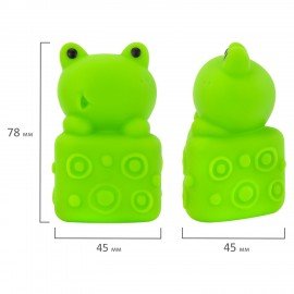 Тактильные игрушки Животные сенсорные, развивающие ЭКО 6 штук, BAMBOX BABY (БАМБОКС БЭБИ), 665903