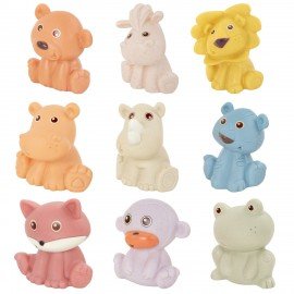 Тактильные игрушки Животные сенсорные, развивающие ЭКО 9 штук, BAMBOX BABY (БАМБОКС БЭБИ), 665906