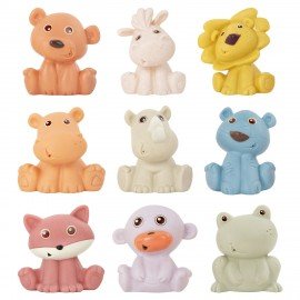 Тактильные игрушки Животные сенсорные, развивающие ЭКО 9 штук, BAMBOX BABY (БАМБОКС БЭБИ), 665906