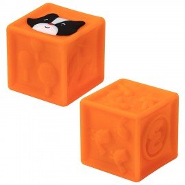 Тактильные кубики сенсорные игрушки развивающие ЭКО 9 штук, BAMBOX BABY (БАМБОКС БЭБИ), 665908