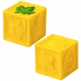 Тактильные кубики сенсорные игрушки развивающие ЭКО 9 штук, BAMBOX BABY (БАМБОКС БЭБИ), 665908