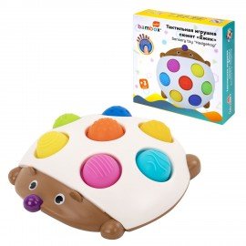 Тактильная игрушка Ёжик pop it сенсорная развивающая ЭКО, BAMBOX BABY (БАМБОКС БЭБИ), 665910
