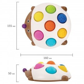 Тактильная игрушка Ёжик pop it сенсорная развивающая ЭКО, BAMBOX BABY (БАМБОКС БЭБИ), 665910