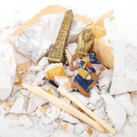 Набор для раскопок "Древний Египет" 16х23 см, инструменты, BRAUBERG KIDS, 665936