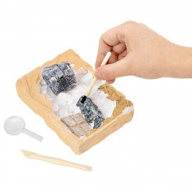 Набор для раскопок "Древние Майя" 16х23 см, инструменты, BRAUBERG KIDS, код 1с, 665940