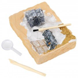 Набор для раскопок "Древние Майя" 16х23 см, инструменты, BRAUBERG KIDS, код 1с, 665940