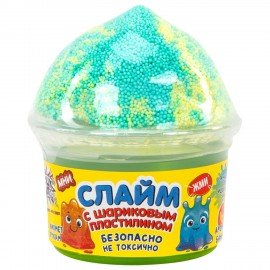 Слайм (лизун) + шариковый пластилин, 115 г, ассорти 6 видов, JOLLY JOT (ДЖОЛИ ДЖОТ),, 665949