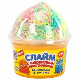 Слайм (лизун) + шариковый пластилин, 115 г, ассорти 6 видов, JOLLY JOT (ДЖОЛИ ДЖОТ),, 665949
