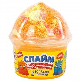 Слайм (лизун) + шариковый пластилин, 115 г, ассорти 6 видов, JOLLY JOT (ДЖОЛИ ДЖОТ),, 665949