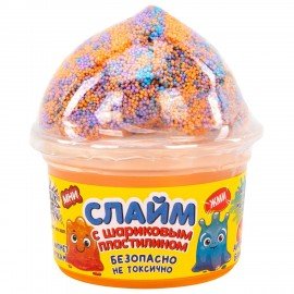 Слайм (лизун) + шариковый пластилин, 115 г, ассорти 6 видов, JOLLY JOT (ДЖОЛИ ДЖОТ),, 665949