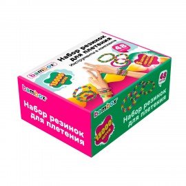 Набор резинок для плетения украшений 15000 шт, 48 цветов, BamBox, 665974