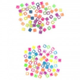 Набор резинок для плетения украшений 1500 шт, 24 цвета, бокс, бусины, BamBox, 665977