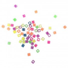 Набор резинок для плетения украшений 1500 шт, 24 цвета, бокс, бусины, BamBox, 665977