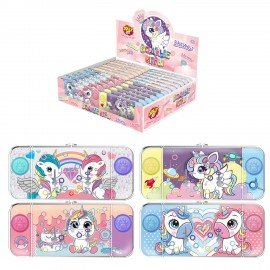 Водная игра ЕДИНОРОЖКИ, 15*7 см, колечки, ассорти, 4 вида, JOLLY JOT (ДЖОЛИ ДЖОТ), 665997