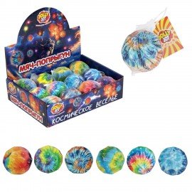 Мяч-попрыгун, 6 см, полиуретан, ассорти, 6 цветов, JOLLY JOT (ДЖОЛЛИ ДЖОТ), 666126