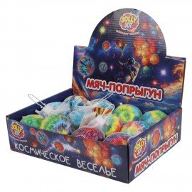 Мяч-попрыгун, 6 см, полиуретан, ассорти, 6 цветов, JOLLY JOT (ДЖОЛЛИ ДЖОТ), 666126