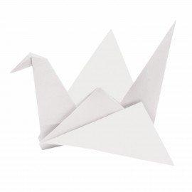 Бумага для оригами и аппликаций 21*21 см, 200 листов, белая, ОСТРОВ СОКРОВИЩ, 666176