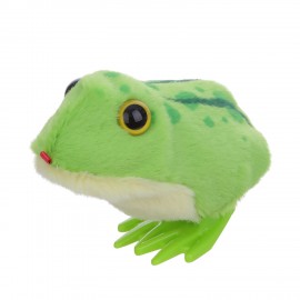 Игрушка мягкая заводная Лягушка, высота 6 см, WOOZOO (ВУУЗУ), 666189
