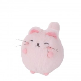 Игрушка пищалка мягкая заводная Кот Пухляш, высота 8 см, WOOZOO (ВУУЗУ), 666201