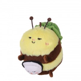 Игрушка пищалка мягкая заводная Большая Пчела, высота 12 см, WOOZOO (ВУУЗУ), 666203