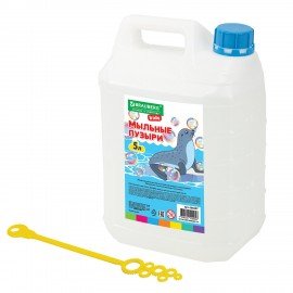 Мыльные пузыри 5000 мл, индивидуальная упаковка, BRAUBERG KIDS, код 1С