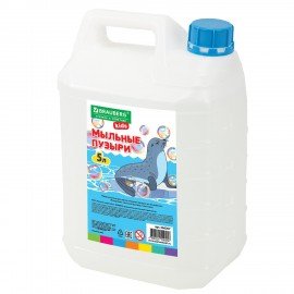 Мыльные пузыри 5000 мл, индивидуальная упаковка, BRAUBERG KIDS, код 1С