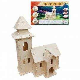 Сборная модель из дерева, АССОРТИ, 15 видов, РК