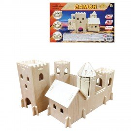 Сборная модель из дерева, АССОРТИ, 15 видов, РК