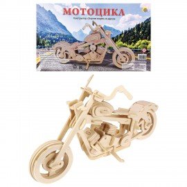 Сборная модель из дерева, АССОРТИ, 15 видов, РК