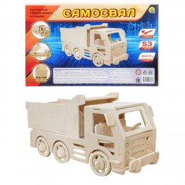 Сборная модель из дерева, АССОРТИ, 15 видов, РК