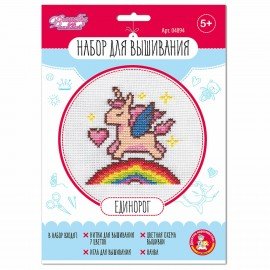 Набор для вышивания, конверт, АССОРТИ, 10КОР