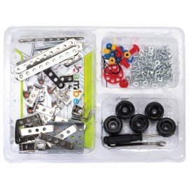 Конструктор металлический "Строительная техника 3в1", подвижные детали, 137 элементов, BAMBOX, 666369