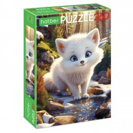 Пазл картонный "МИР ПУШИСТЫХ ЧУДЕС" 260 элементов АССОРТИ, 220х330мм, HATBER