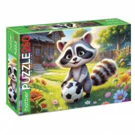 Пазл картонный "МИР ПУШИСТЫХ ЧУДЕС" 260 элементов АССОРТИ, 220х330мм, HATBER