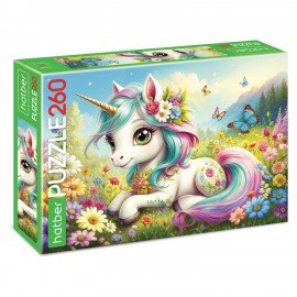 Пазл картонный "ВОЛШЕБНЫЕ МИРЫ" 260 элементов АССОРТИ, 220х330мм, HATBER