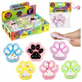 Игрушка-антистресс КРУТОЙ ЗАМЕС "Таба Лапа с посыпкой", 5,5*1,5 см, ассорти, 1TOY, Т20327