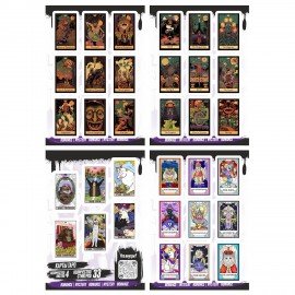 Наклейки виниловые, 21 - 33 шт., 4 листа, А6, ЭСТЕТИКА, АССОРТИ, NALEPKING