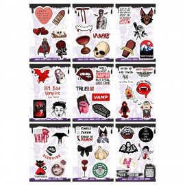 Наклейки виниловые, 44 - 50 шт., 9 листов, А6, МОДЕРН, АССОРТИ, NALEPKING