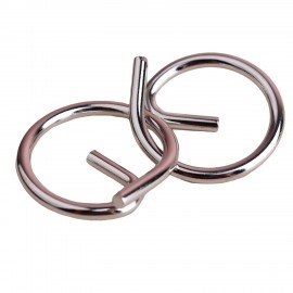 Головоломки металлические, набор 45 штук, разные уровни сложности, МозгоМина, 666422